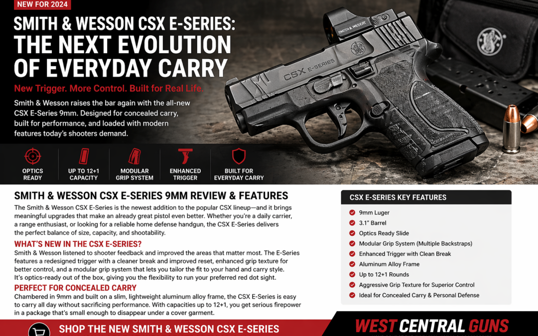 Smith & Wesson CSX E-Series Review: Features, Specs, and Why It Stands Out